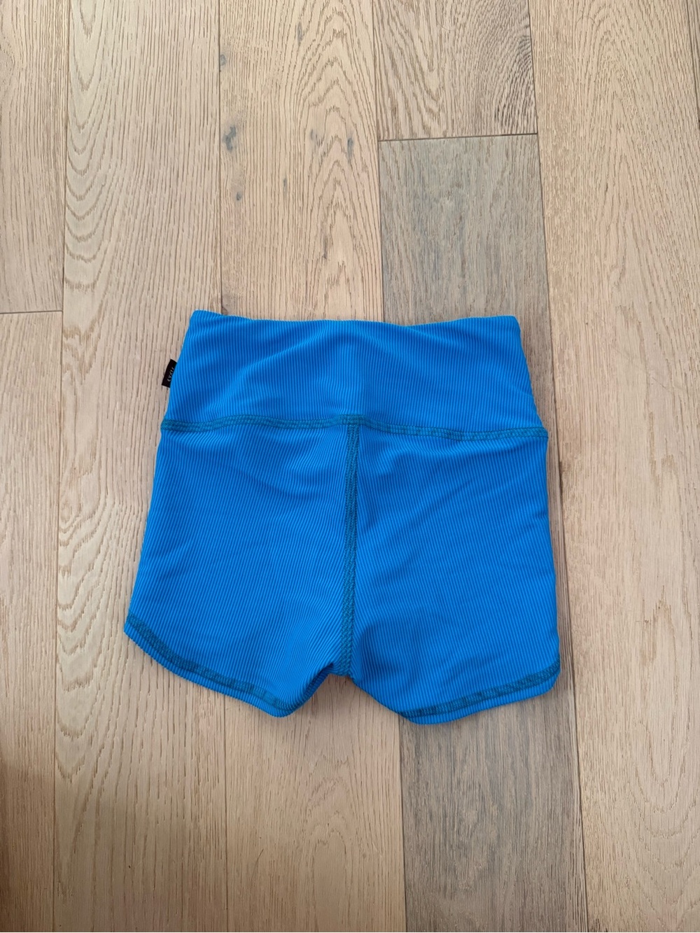 Tiger Friday CL Ruth Ribbed Athletic Shorts - Blue - Picture 2 of 4